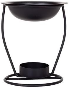 Black Iron Oil Warmer 3.5" X 3.75"(set of 2)
