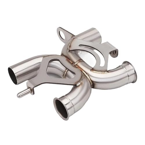 Système d'échappement central pour Triumph Bonneville T120 T100 tube intermédiaire