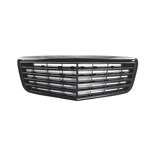 Grille de pare-chocs avant ABS noir brillant pour Benz Classe E W211 2007-2009