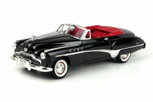 Modelo de autos 1949 Roadmaster Black 1:18 miniatura 2
