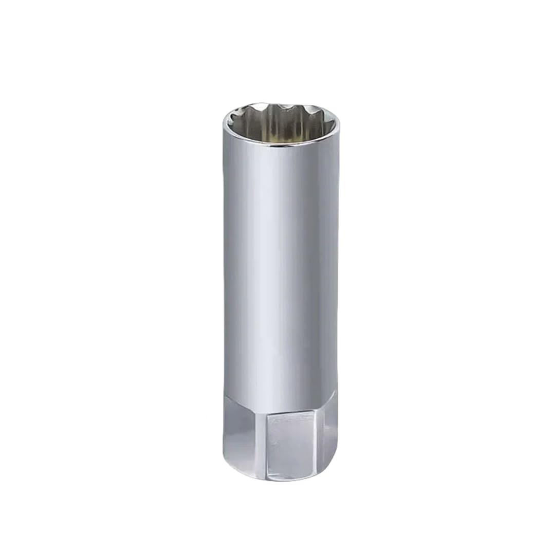 Adaptador de llave de tubo para bujías de 14 a 16 mm, kit de reparación, instalación, reemplazo, torsión, herramienta de extracción magnética, herramienta mecánica para automóviles (llave de bujías