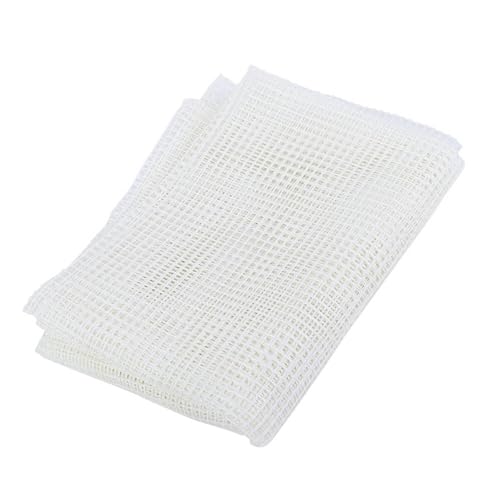 HAOHIZE Latch Hook Canvas Mesh, Carpet Making Kit Household DIY Mesh Fabric Hand Made Crocheting Carpet Rug Making Knitting Mesh Cloth Accessory Tools Latch Hook Rug Tool (150x100cm)