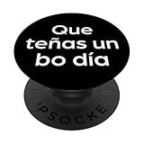 Divertida Palabra gallega Have a Nice Day PopSockets PopGrip Adhesivo