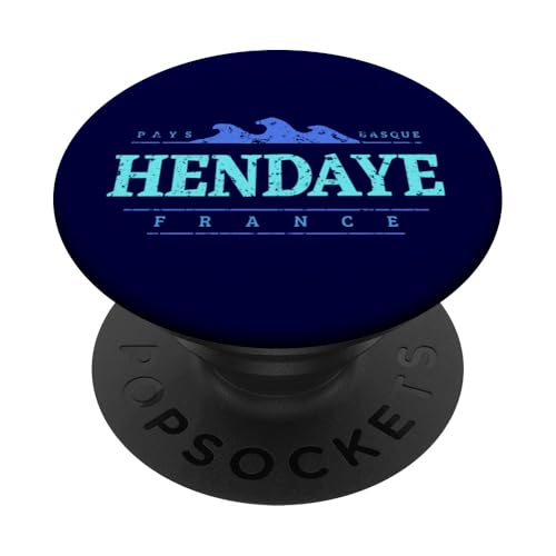 Hendaya Francia | Hendaya Paga Costa de Francia Vasca PopSockets PopGrip Adhesivo