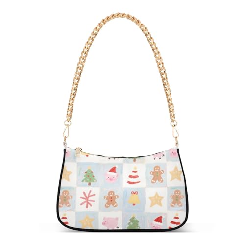 Sac à main Blush Pig motif Happy Christmas au design masculin unique