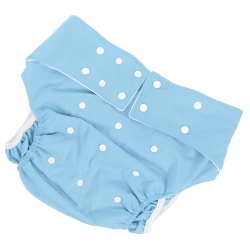 MUCKLILY 1Pieza Pañal Reutilizable Adultos Bragas Transpirables y Ajustables Protección contra Incontinencia Hombres y Mujeres Uso Diario y Actividades