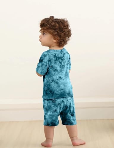 Image of Jimonda Boys Girls Bamboo Rayon Pajamas Set Kids Sleepwear