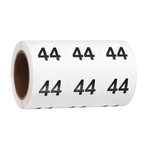 Autocollants Numérotés 44 pour Organiser la Maison et l'Atelier Stickers Ronds