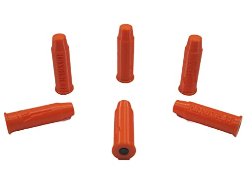 44 Magnum Plastic Snap Caps - Set of 6 (Orange)