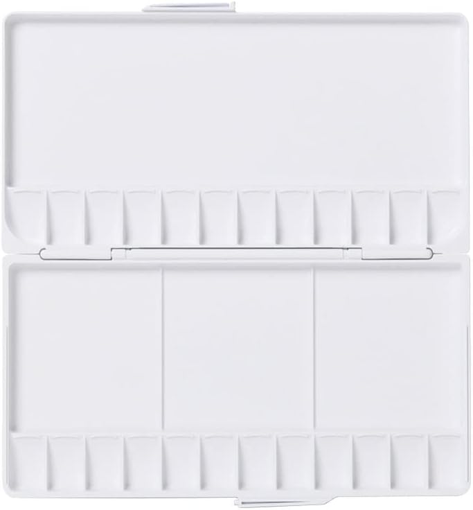 SHINHAN Professional Watercolor Palette - 35+2 Color Polycarbonate Artist Set