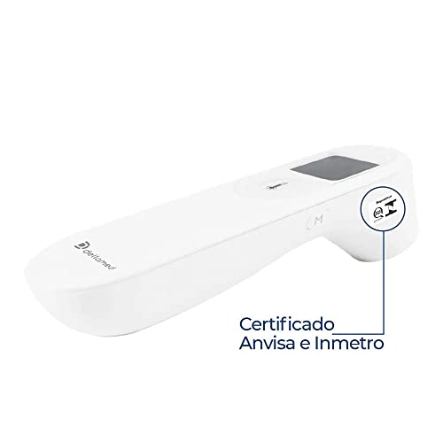 Termômetro Infravermelho Dellamed 3 em 1 com Sensor Termico