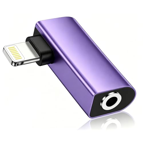 iPhone Lightning-3.5mm �C���z���ϊ��A�_�v�^�[ ���C�g�j���O�ϊ��p L�� �y�ʏ��^ ������ Hi-Fi�����E�����R���Ή� �C���z���W���b�N �ϊ��R�l�N�^ iPhone 14/13/12/11/SE/Xs/XR/X/8/7�y��iPad��
