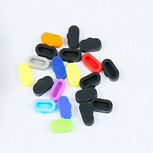 Newmind 20 x protetor de porta antipoeira para carregador de silicone Fenix 5 5S 5X