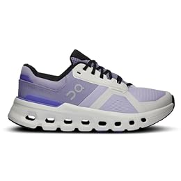 On Women's Cloudrunner 2 Sneakers, Nimbus/Blueberry, 6 Medium US