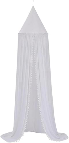 Bed Canopy, Hanging Round Dome Mosquito Net Curtains Tent Canopies