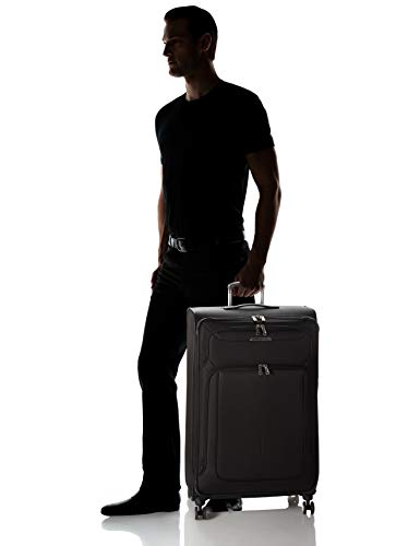 Samsonite Solyte Dlx Softside Expandable Luggage With Spinner Wheels, Midnight Black, Checked-Large 29-Inch #TOP5