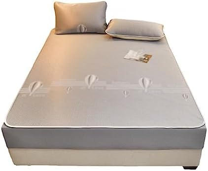 Mat Bed Three-piece Washable Cool Fully Wrapped Soft image 2