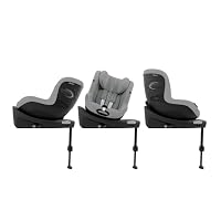 CYBEX Gold Kinder-Autositz Sirona G3 Plus ohne Base, Ab ca. 3 Monaten bis 4 Jahre (Ab Geburt mit Neugeboreneneinlage), Max. 19 kg, 61-105 cm (Ab 40 cm mit Neugeboreneneinlage), Stone Grey – Ansicht 4
