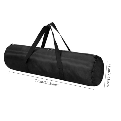 Duffel Bag with Zipper Large Capacity Water Resistant Storage Bag Waterproof for Outdoor Fishing Travel Outside Tripod, 19cmx72cm4