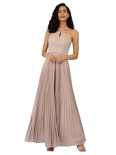 APART Abendkleid mit Neckholder ähnlichen Träger, Rose, 38