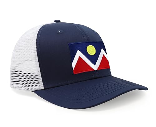 Image of International Tie City Hat for Men and Women, Adjustable Snapback Trucker Baseball Cap with Embroidered Patch