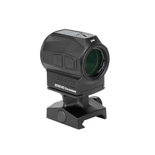 Image of HOLOSUN SCRS Series 2 MOA Dot & 65 MOA Circle Solar Charging Sight - Shake Awake,Auto Adjusting & Manual Brightness Control- Red /Green Options