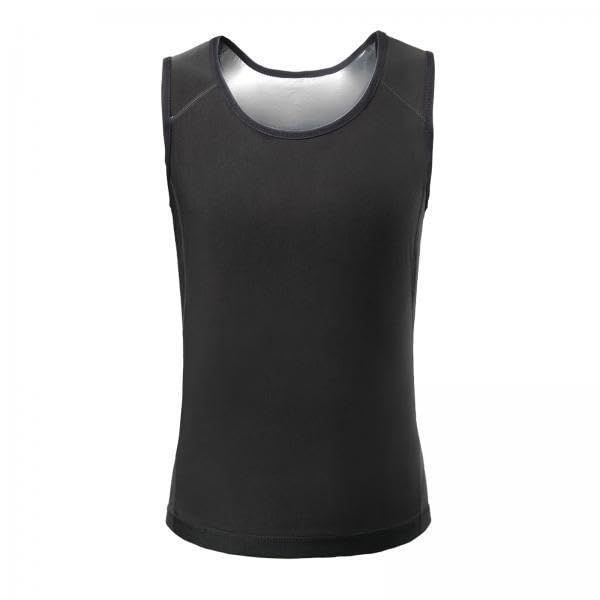 CALANDIS™ 2xMens Sauna Sweat Vest Slimming Burner Shapewear Compression Tank Top-image-13