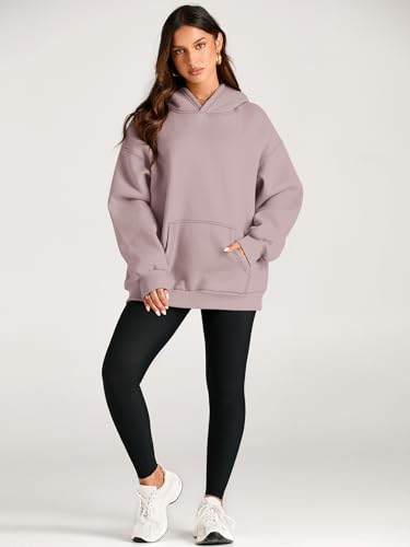 Image of EFAN Women's Hoodies Oversized Sweatshirt Comfort Fleece Sweaters | Cozy Trendy Pullover Hoodies, Sweatshirts with Pockets For Fall & Winter