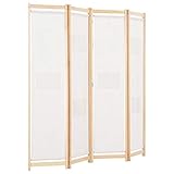 Design Pieghevole: La dimensione di ogni pannello è 40L x 170A cm e lo divisorio di 3/4/5/6 pannelli è opzionale; Il paravento può essere facilmente ripiegato quando non in uso.