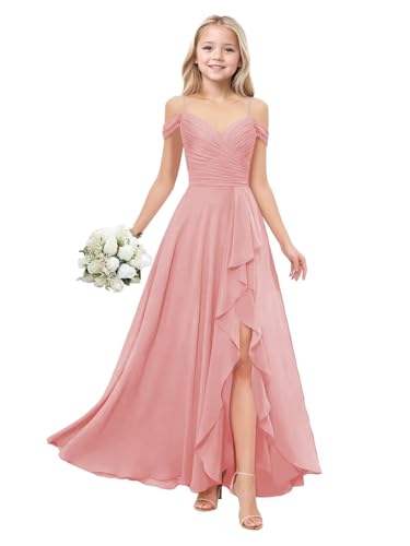 DailyValley Junior Bridesmaid Dresses for Wedding...