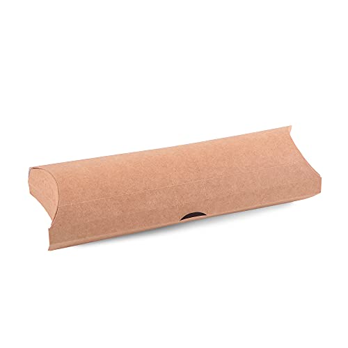 Lot de 10 pochettes jetables en carton kraft pour emballage de tortillas pour nourriture à emporter, restauration rapide, recyclables, respectueuses de l'environnement (10) Cover