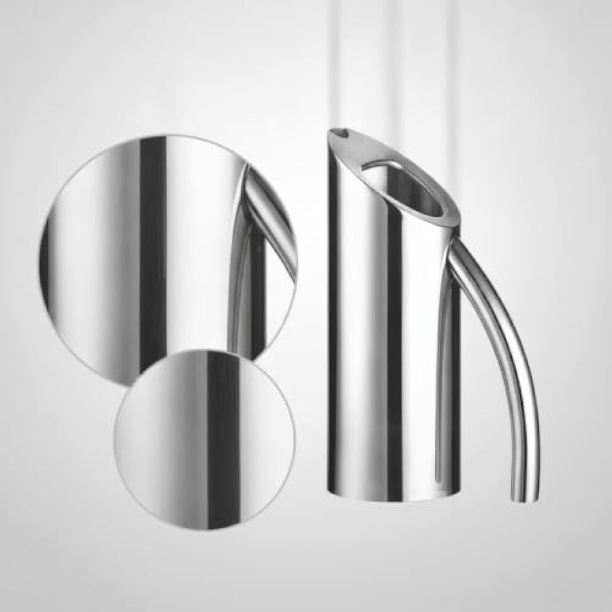 Polished Stainless Steel Pitcher, Mirror Finish Carafe