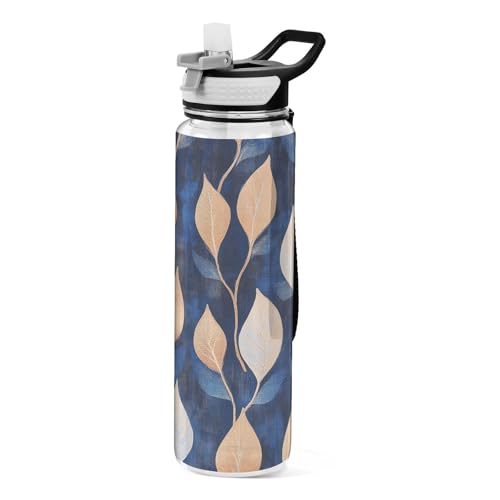 Famyily Midnight Leaf Sonnet Tritan Water Bottle 32oz