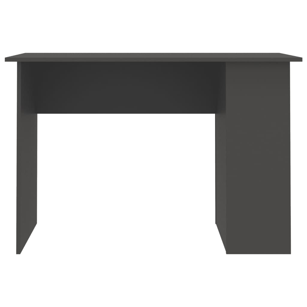 Scrivania da lavoro,Scrivania da scrittura,Robusta e durevole,Facile da assemblare,Adatta per l'ufficio di casa,Scrivania Grigia 110x60x73 cm in Truciolato