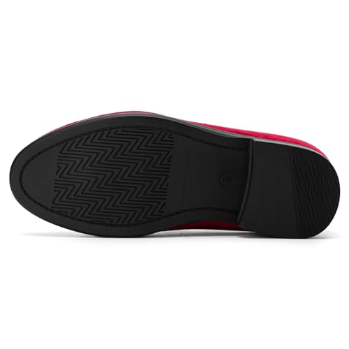 Image of Meijiana Boys' Formal Dress Slip-On Loafers - Tuxedo Shoe for Baby Dress Shoes
