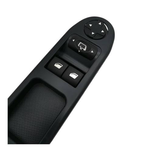 Interruptor elevalunas coche de control suave y panel de botones para Peugeot 207CC 3