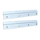 Bandes de suspension innovantes en aluminium en forme de Z pour un affichage mural sans couture Installation facile sans outils complexes. Il suffit de marquer les points de perçage, d'insérer les murs et de fixer les supports en alliage d'aluminium. Le colis comprend 2 supports de pendentif de 15,2 cm et 30,5 cm pour un placement flexible. Le design encastré maintient les panneaux, les peintures ou les panneaux publicitaires presque à plat contre le mur, créant un effet visuel propre et flottant pour les intérieurs modernes.