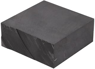 Occus High Purity Fine Grain Graphite Ingot Blank Block Sheet 50mmX50mmX20mm - (Color: Black)