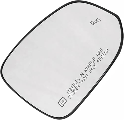 Miroir de rétroviseur droit chauffant pour Toyota Highlander 2020-2024 avec détecteur d'angle mort