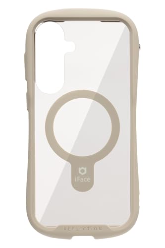 iFace �X�}�z�P�[�X Galaxy S26+ �Ή� Reflection MagSynq �����K���X �N���A�P�[�X (�x�[�W��) ���C�����X�[�d�Ή��y �A�C�t�F�C�X GalaxyS26+ �P�[�X �ϏՌ� �}�O�l�b�g���� �X�g���b�v�z�[�� �z