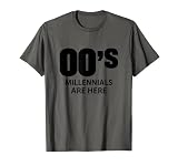 2000's Millennials generation are Here Illustration Graphic T-Shirt