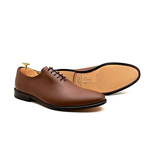 Image of Leather Classic /Formal Shoes Oxfords Wholecut Madrid