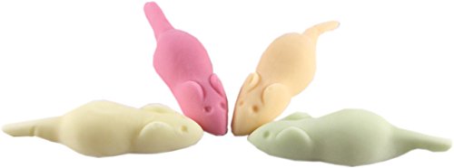 1.200g Aseli Fruchties | 5 natürliche Fruchtaromen | Minimäuse aus Schaumzucker | fruchtige Speckmäuse | wiederverschließbarer 1.2 kg Eimer | glutenfrei | laktosefrei (1200 GR)