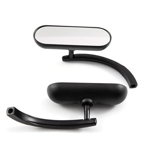 Espejo retrovisor universal de moto con diseño Premium cromado para Road Glide 5