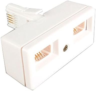 Videk 4151 White Cable Interface/Gender Adapter – CABLE INTERFACE/Gender Adapter (Female, White, Plastic)