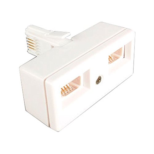 Videk 4151 White Cable Interface/Gender Adapter – CABLE INTERFACE/Gender Adapter (Female, White, Plastic)