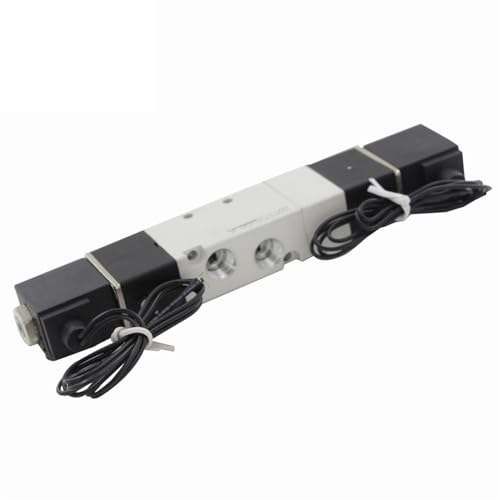 Électrovanne 4V130-06 en alliage d'aluminium compacte et robuste DC12 V - 2