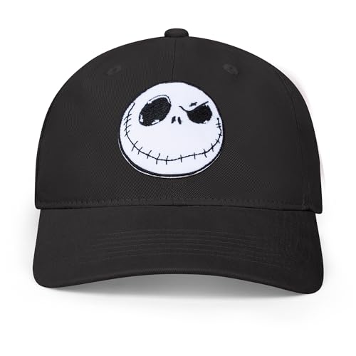 Disney Black Adult Baseball Cap The Nightmare Before Christmas Adjustable Dad Hat