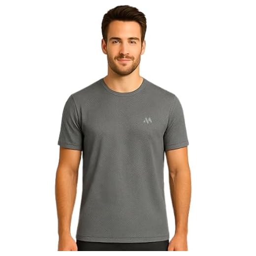 Camiseta Dry Fit Masculina Academia Fitness Leve Respirável e Confortável Modella (BR, Alfa, GG, Regular, Cinza)