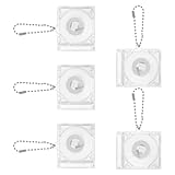 Idéal pour les collectionneurs : parfait pour ranger les porte-clés de mini-pochettes d’albums, ces mini-boîtiers CD et leurs porte-clés sont un régal pour les et les amateurs de photos, des cadeaux d’invités originaux et des décorations pour CD